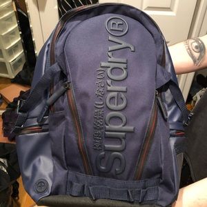 Navy blue back pack